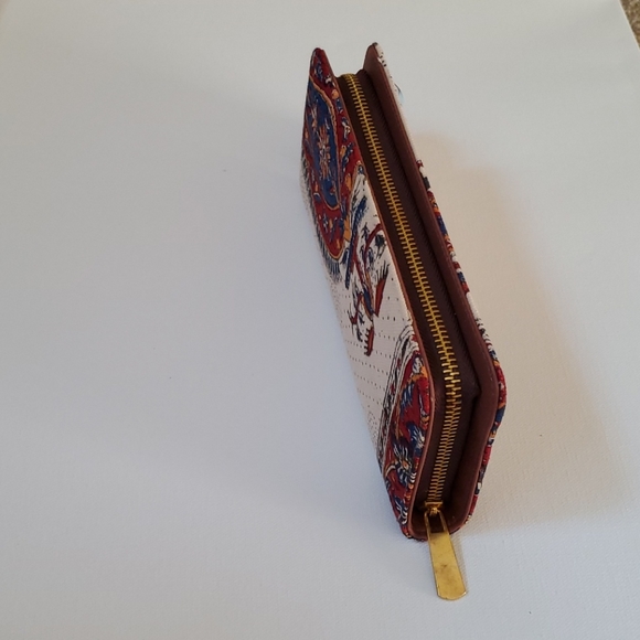 Handmad wallet with Ghalamkar fabric - Picture 3 of 5